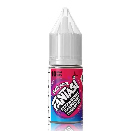 Strawberry Raspberry Cherry Ice By Fantasi Bar Salts 10ml (OOD)