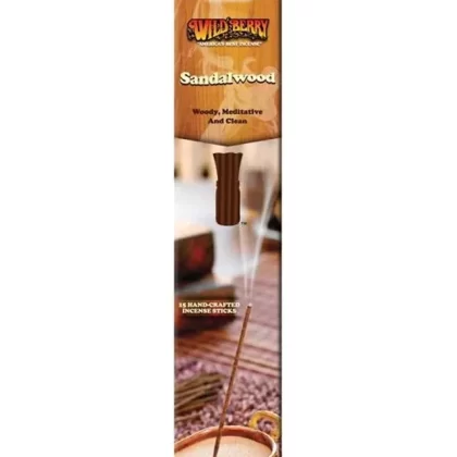 Wild Berry Pre-Packaged Traditional Incense Sticks (15-Pack)
