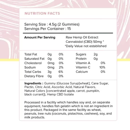 Vegan CBD Gummies 750mg