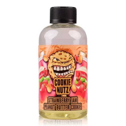 Strawberry Jam Peanut Butter Cookie By Cookie Nutz 200ml Shortfill