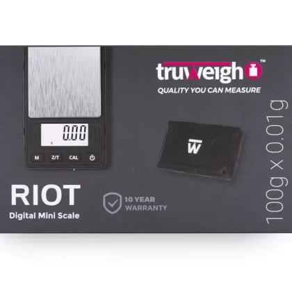 Truweigh Riot Scale-Black : 100g X 0.01g