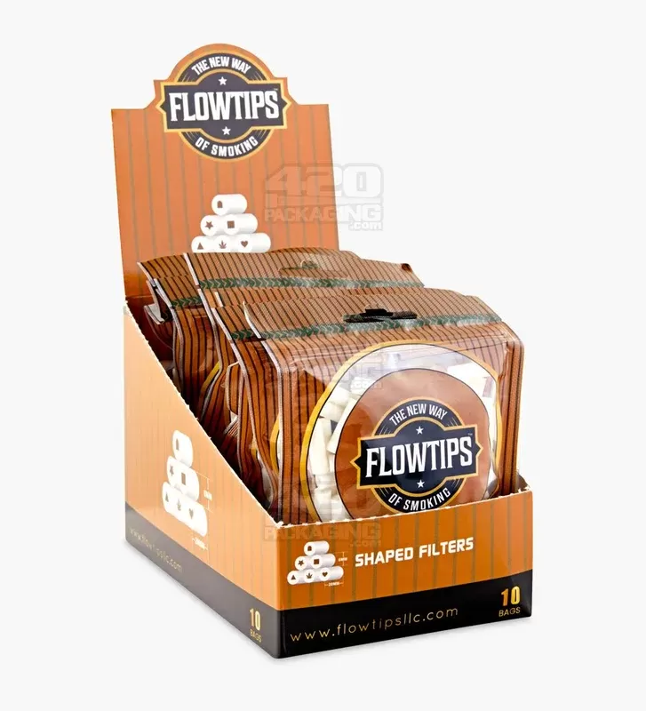 FLOWTIPS | ‘Retail Display’ Hollow Shaped Filter Tips