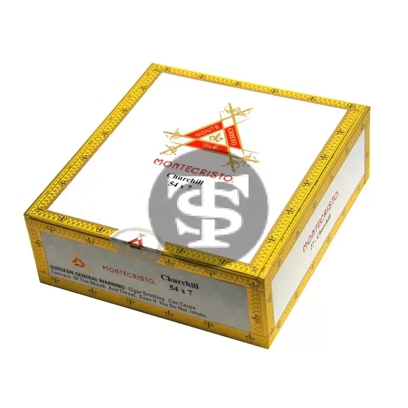 Montecristo White Churchill Cigars Box of 27