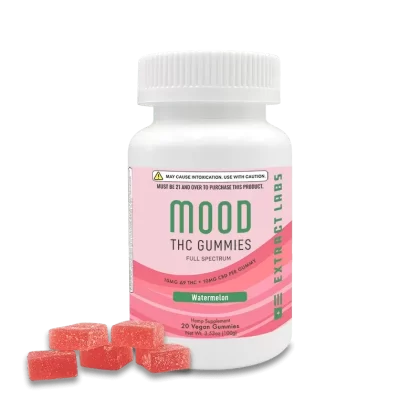 Extract Labs Delta 9 Gummies | Mood Gummies | Watermelon