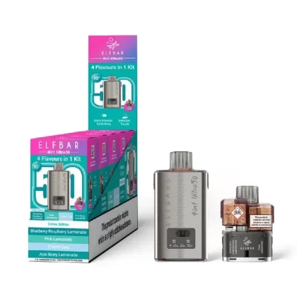 Elf Bar 4in1 Ultra 50 Prefilled Pod Kit Drinks Edition