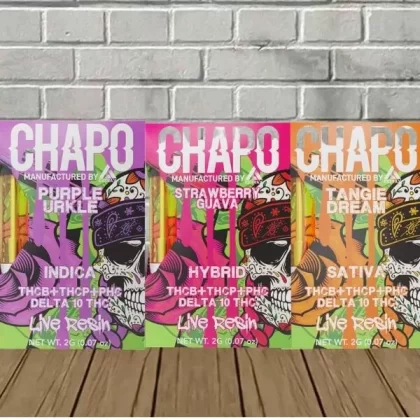Chapo Extrax Live Resin Vape Cartridge 2g