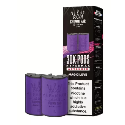 Al Fakher 30k Hypermax Prefilled Pods Magic Love