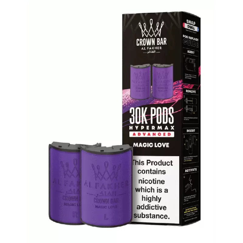 Al Fakher 30k Hypermax Prefilled Pods Magic Love