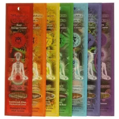 Chakra Incense Collection by Prabhuji’s Gifts