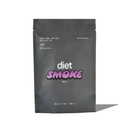 Diet Smoke Blackberry Gummies DELTA-9 THC
