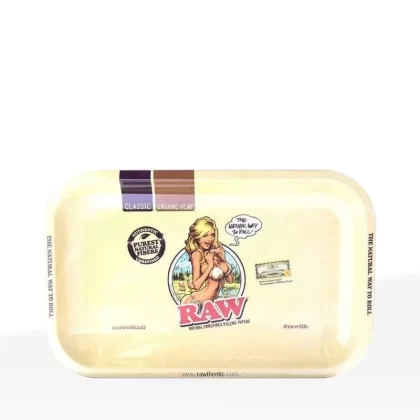 RAW® Rolling Tray | ‘Girl’ | Various Sizes – Metal