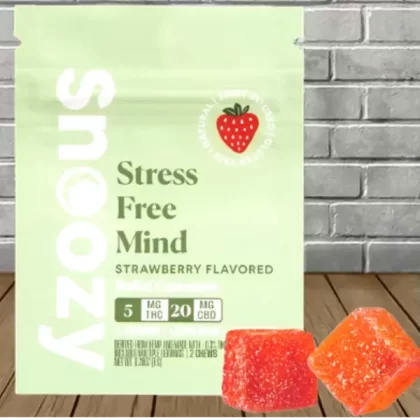 Snoozy Stress Mind Delta 9 Gummies 10mg