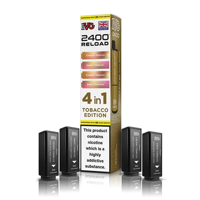 I VG 2400 Reload 4 in 1 Prefilled Replacement Pods