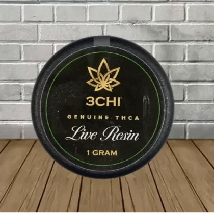 3Chi Live Resin Genuine THCa Dab 1g