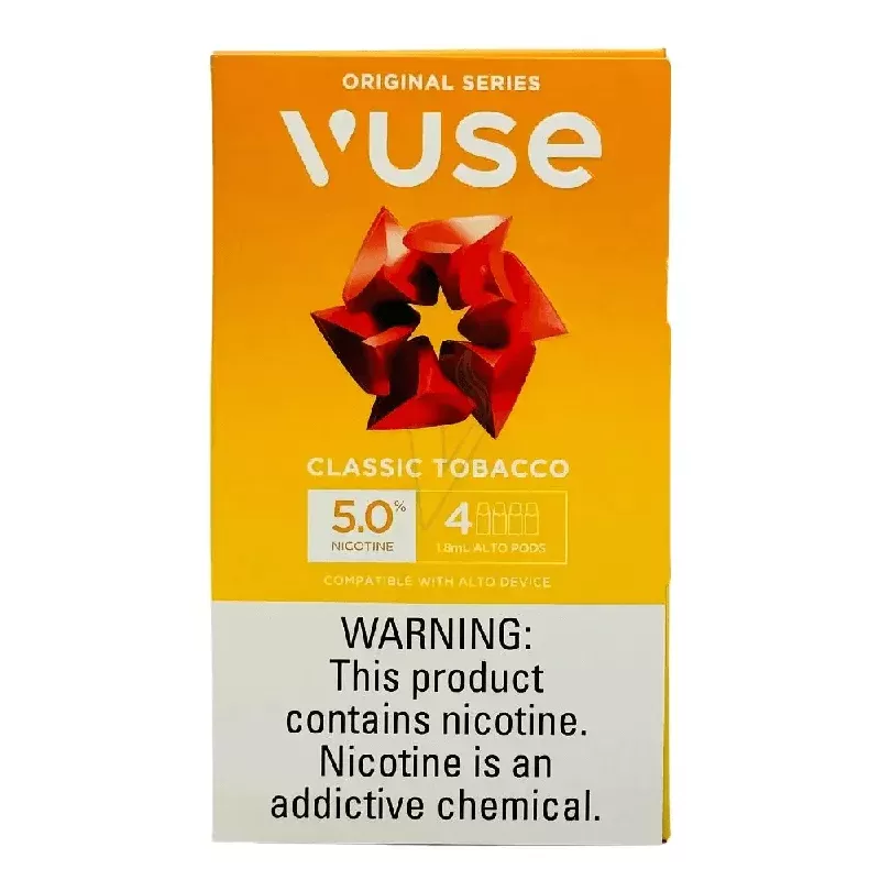 Buy Vuse ALTO Pods 5% Classic Tobacco 2pk Online