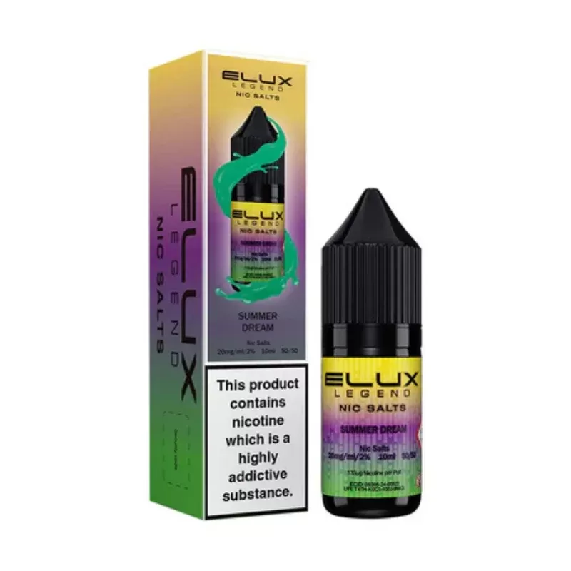 Elux Legend Nic Salts Summer Dream E Liquid 10ml