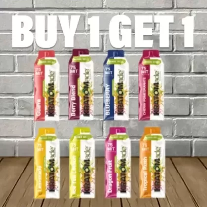 B1G1 Kratomade Kratom Extract Squeeze Packs