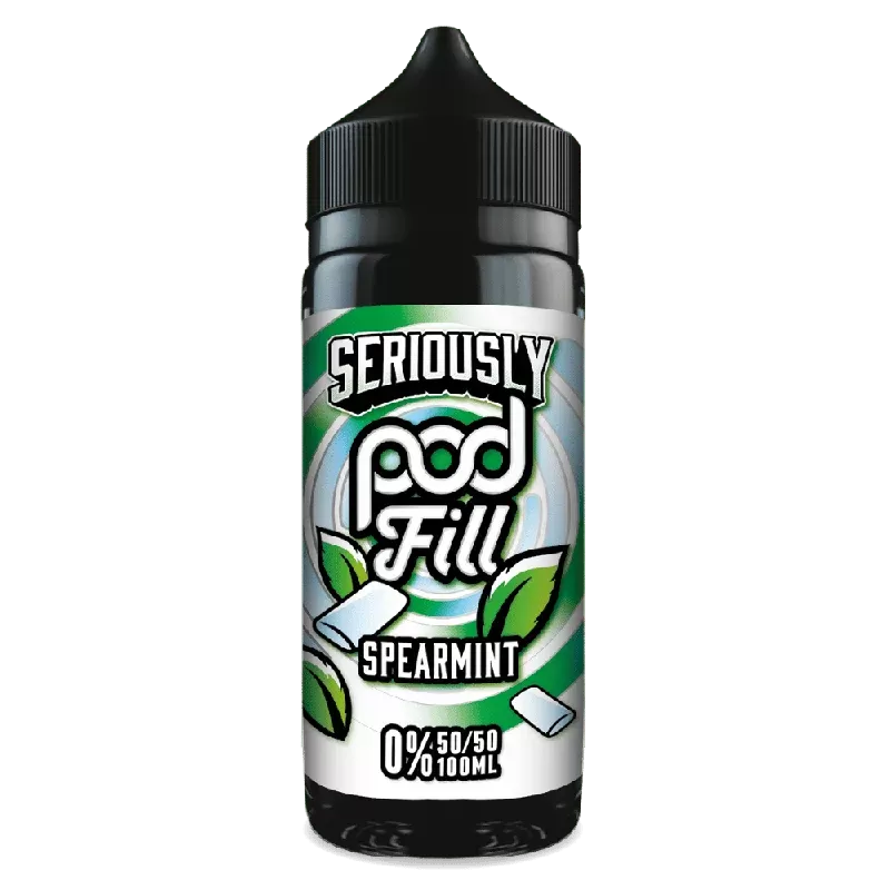 Doozy Pod Fill 100ml E-Liquid Shortfill Spearmint