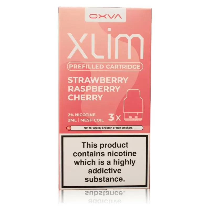 Xlim Prefilled Pods 3 Pack By Oxva (Dated Oct 2025)