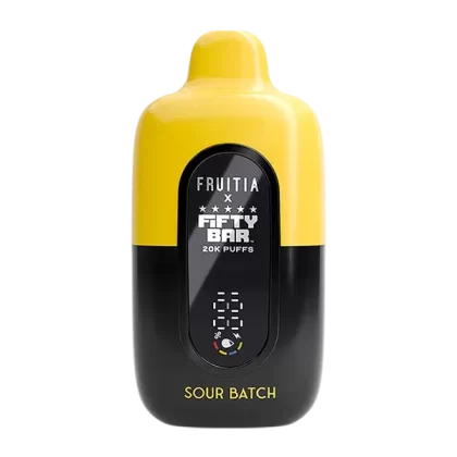 Sour Batch FRUITIA X Fifty Bar 20K