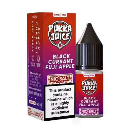 Pukka Juice Nic Salt E-Liquid Blackcurrant Fuji Apple