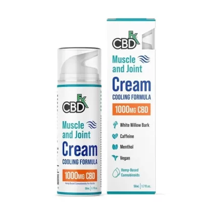 CBDfx | Muscle And Joint Cream | Cooling Formula
