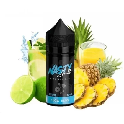 Slow Blow – Nasty Salt Nic E-Liquid – 30ml (35MG)