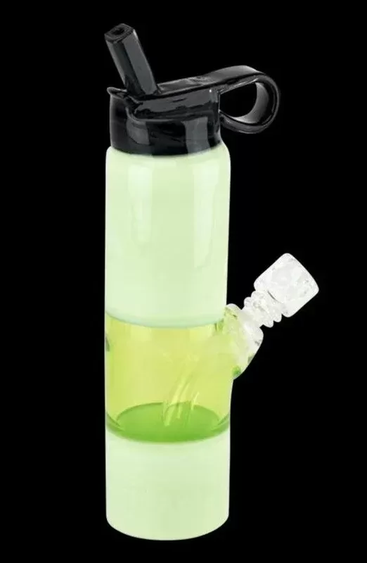 Water Bottle Mini Rig – Lime