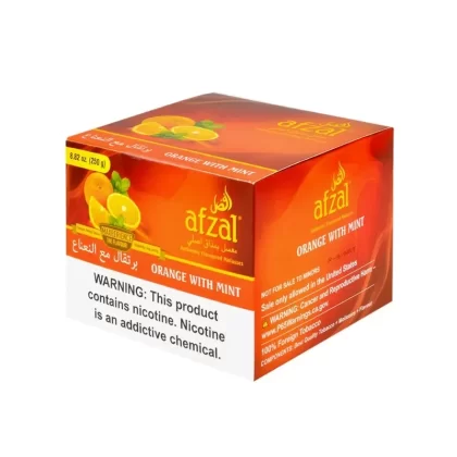 Afzal Orange With Mint Hookah Shisha