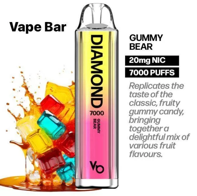 Vape Bar Diamond Disposable Device (7000 Puffs)