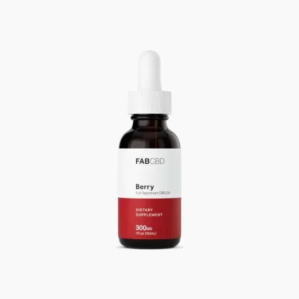 Fab CBD Full Spectrum CBD Oil Berry Flavor
