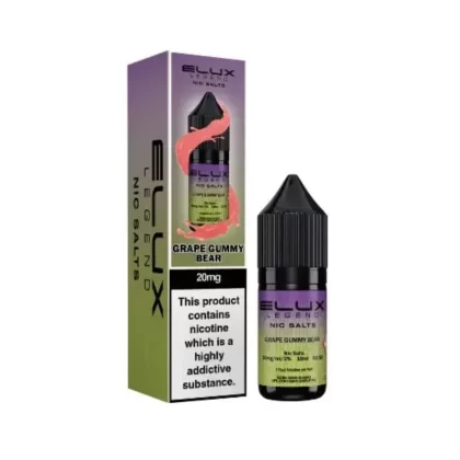 Grape Gummy Bear By Elux Legend Salts 10ml