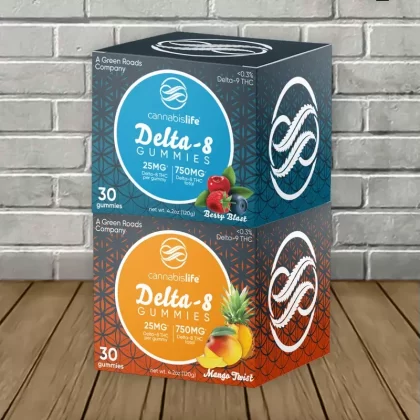 Cannabis Life Delta 8 THC Gummies 750mg