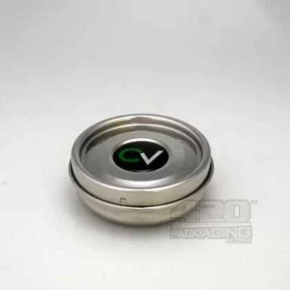 4-8 Grams C-Vault Extra Small Air Tight Metal Storage Jar With Boveda