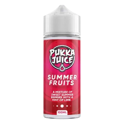 Pukka Juice 100ml E-liquid Shortfill Summer Fruits