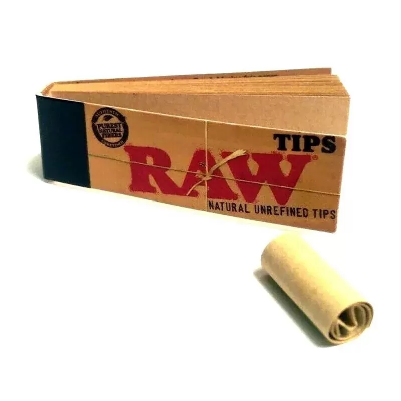 RAW Natural Unrefined Tips – 50ct