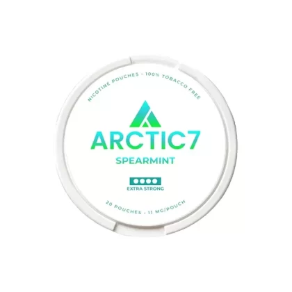 Arctic7 11 mg Spearmint Slim Nikotinbeutel – 20 praktische Beutel
