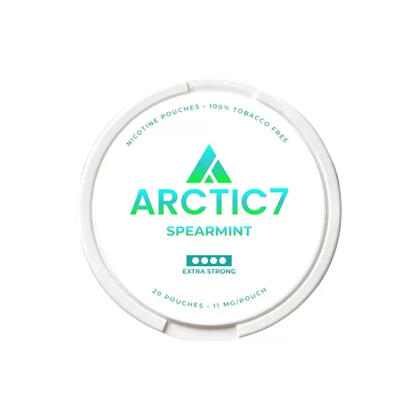 Arctic7 11 mg Spearmint Slim Nikotinbeutel – 20 praktische Beutel