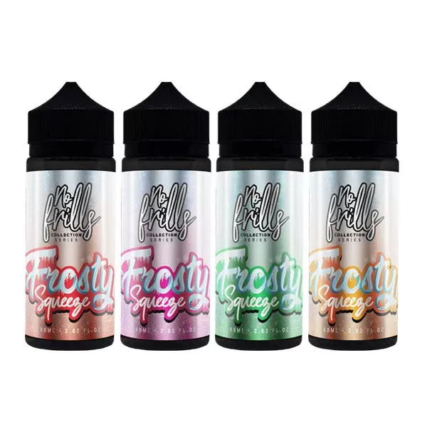 Frosty Squeeze Shortfill E-Liquid 80 ml – No Frills Collection (0 mg