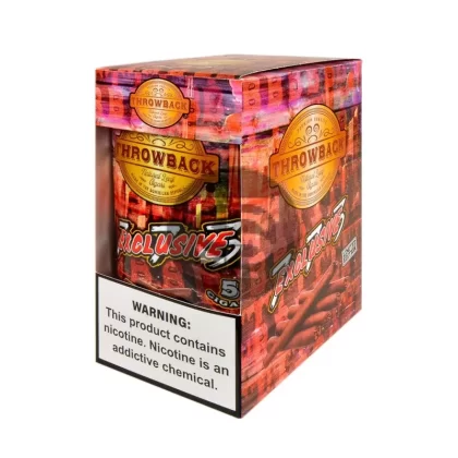 Throwback Exclusive Cigars, 8 packs of 5
