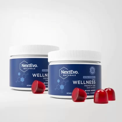 Extra Strength Daily Wellness Premium CBD Gummies 20mg 60ct