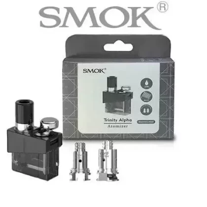 Smok Trinity Alpha Replacement Pod with 2 Coils