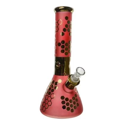 Rainbow Sherbert Beaker Bong – 12in
