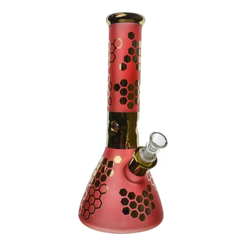 Rainbow Sherbert Beaker Bong – 12in