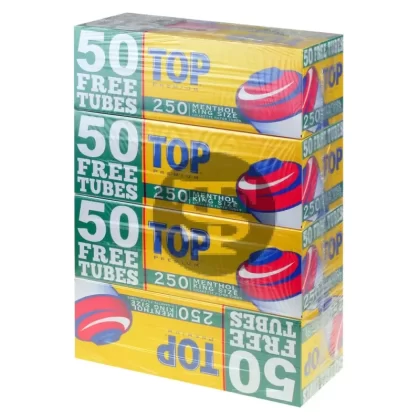 Premium Filter Tubes King Size Menthol 4 Cartons of 250