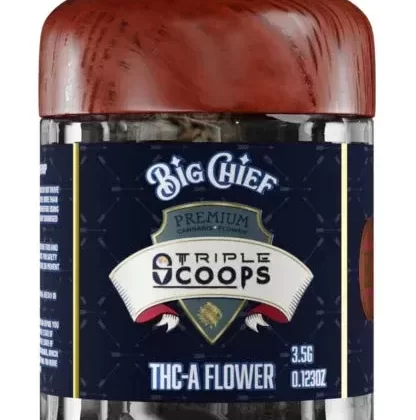 Triple Scoops Big Chief THC-A Flower 3.5G