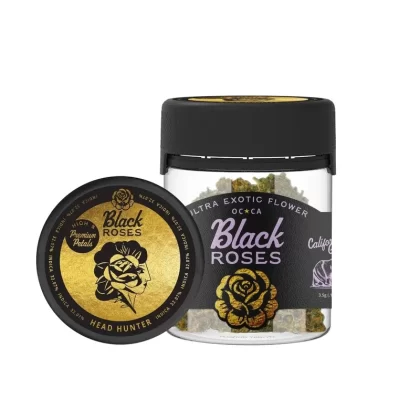 Black Roses Premium Exotic Gold Label THCa Flower – 3.5g