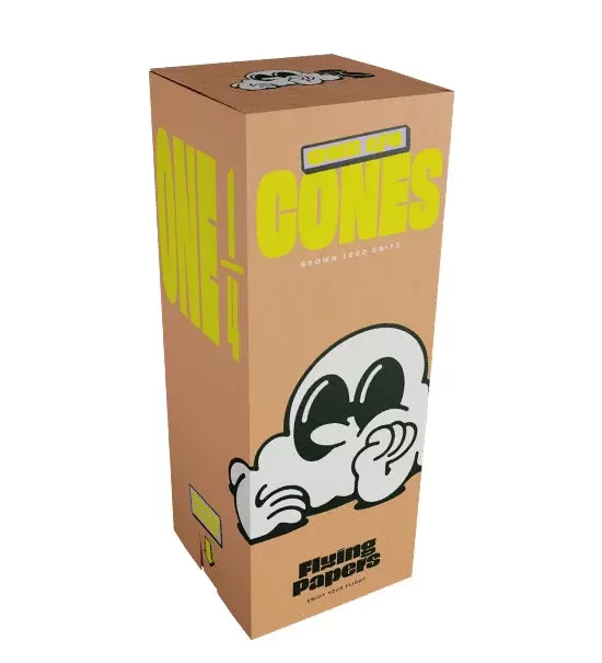FLYING PAPERS | Classic 1 1/4 Size Pre-Rolled Cones