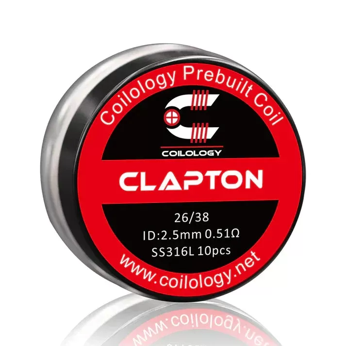 Coilology Premade Clapton Coils – 10 Pack