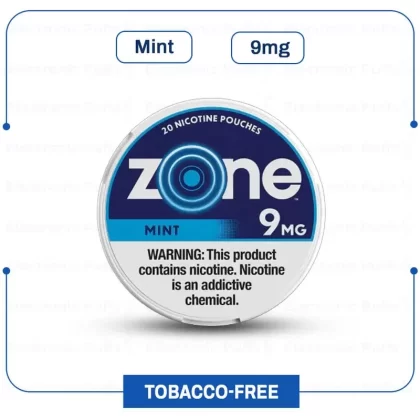 Buy zone Mint 9mg Nicotine Pouch Online | Electronipuff